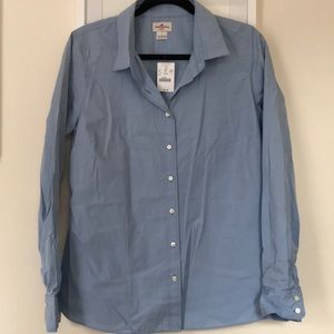 J CREW blue shirt